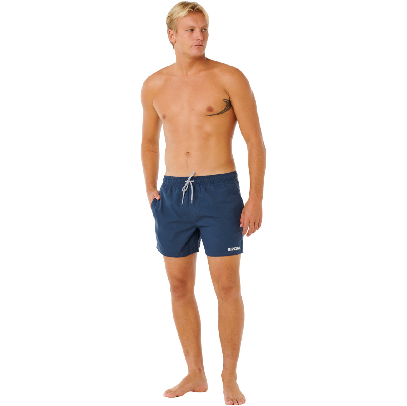 2026 Rip Curl M&auml;nner Streamline-Offset-Volley-Shorts 0EQMBO - Dark Navy
